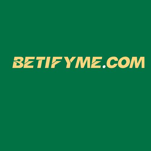 Logo da BETIFYME