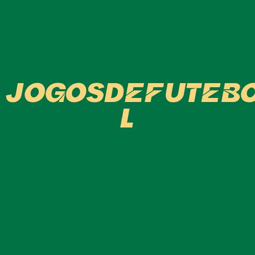 Logo da JOGOSDEFUTEBOL